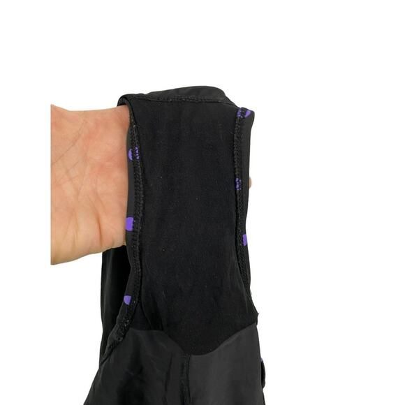 TAILLISSIME Womens Grey Purple Polka Dot V Neck One Piece Swimsuit 22W - Picture 6 of 8